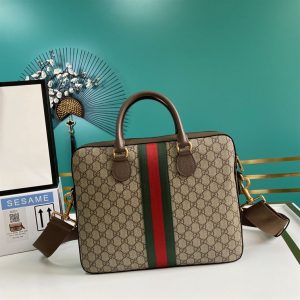 Gucci Canvas Ophidia GG Briefcase - GTB003