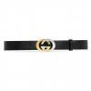 Gucci Leather Belt With Interlocking G Buckle - BPR006