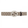 Gucci GG Supreme Belt With G Buckle - BPR007