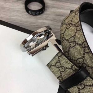 Gucci GG Supreme Belt With G Buckle - BPR007