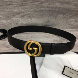 Gucci GG Interlocking Leather Belt - BPR003