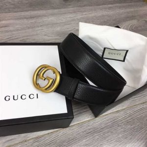 Gucci GG Interlocking Leather Belt - BPR003