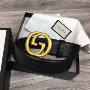 Gucci GG Interlocking Leather Belt - BPR003