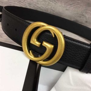 Gucci GG Interlocking Leather Belt - BPR003