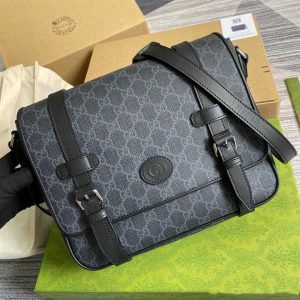 Gucci Black Men's Messenger Bag - GMB001