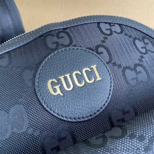 Gucci Off The Gird Backpack Black GG Nylon - GBB002