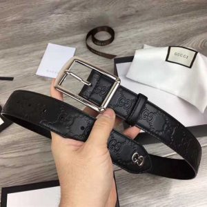 Gucci Signature Belt With GG Detail - BPR005