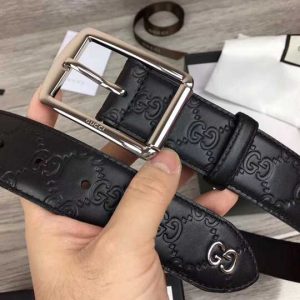 Gucci Signature Belt With GG Detail - BPR005