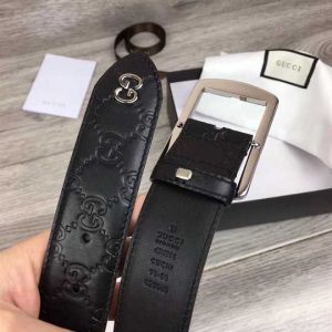 Gucci Signature Belt With GG Detail - BPR005