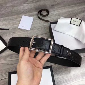 Gucci Signature Belt With GG Detail - BPR005