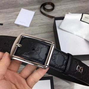 Gucci Signature Belt With GG Detail - BPR005