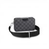 Louis Vuitton Alpha Wearable Wallet Damier Graphite Canvas - MB03