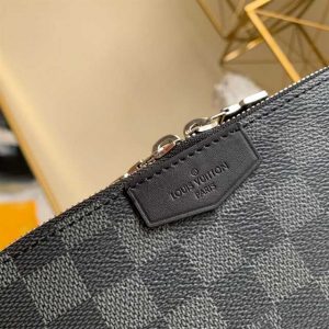 Louis Vuitton Alpha Wearable Wallet Damier Graphite Canvas - MB03