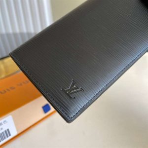 Louis Vuitton Brazza Wallet Black EPI Leather - WPR005