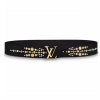 Louis Vuitton Calf Leather LV Iconic 35MM Belt - LBP006