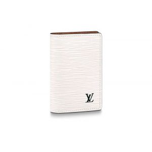 Louis Vuitton Pocket Organizer White EPI Leather - WPR007