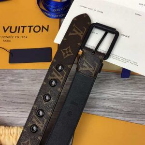 Louis Vuitton Voyager 35MM Belt Monogram Canvas - LBP008