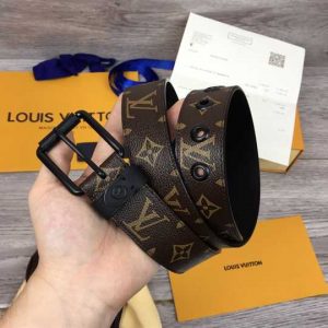 Louis Vuitton Voyager 35MM Belt Monogram Canvas - LBP008