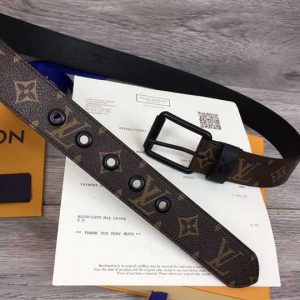 Louis Vuitton Voyager 35MM Belt Monogram Canvas - LBP008