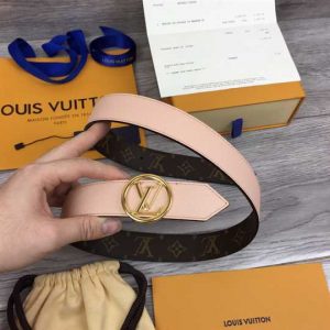 LV Circle 35MM Reversible Belt - LBP005