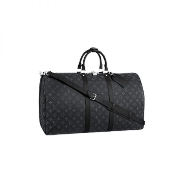 Louis Vuitton Monogram Eclipse Keepall Bandouliere - LDB082