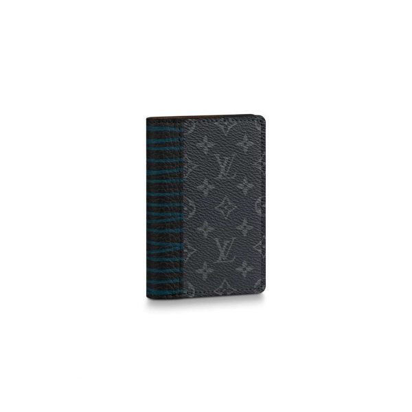 Louis Vuitton Pocket Organizer Monogram Eclipse Canvas M69737- WPR040