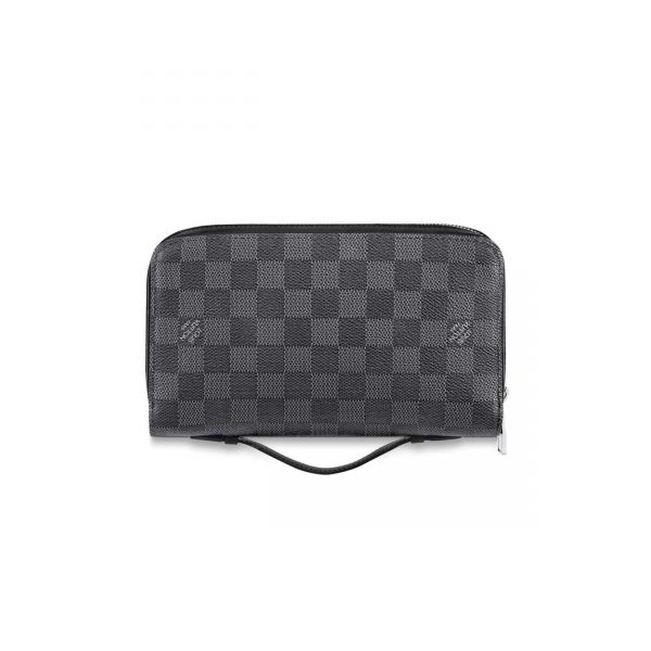 Louis Vuitton Zippy Xl Wallet Damier Graphite Canvas N41503 - WPR022