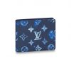 M80464 Louis Vuitton Slender Wallet In Ink Watercolor - WPR060