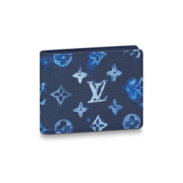 M80464 Louis Vuitton Slender Wallet In Ink Watercolor - WPR060