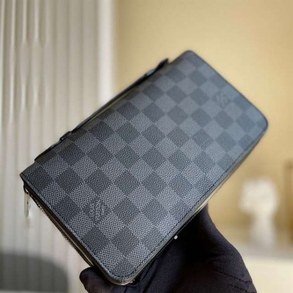 Louis Vuitton Zippy Xl Wallet Damier Graphite Canvas N41503 - WPR022