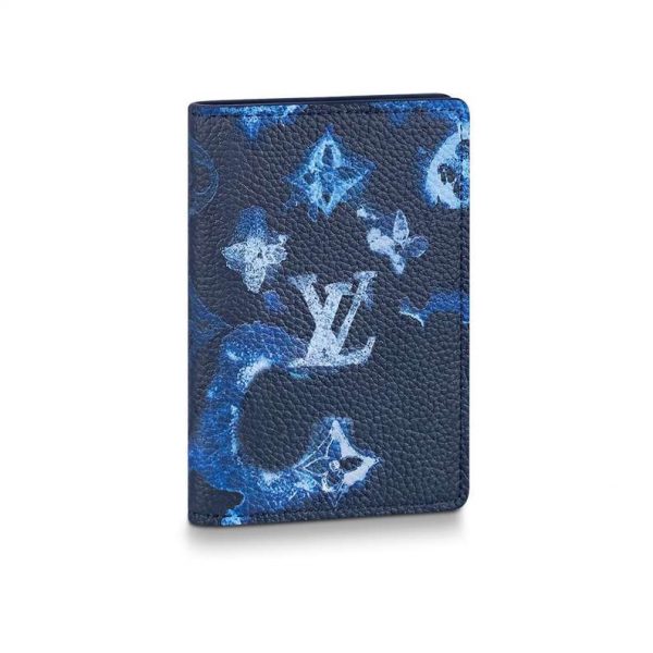 M80463 Louis Vuitton Pocket Organiser In Ink Watercolor - WPR061