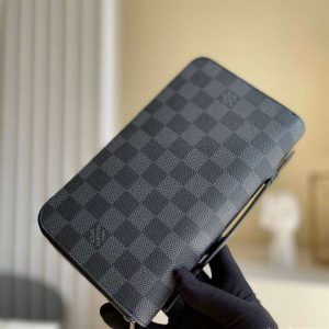 Louis Vuitton Zippy Xl Wallet Damier Graphite Canvas N41503 - WPR022