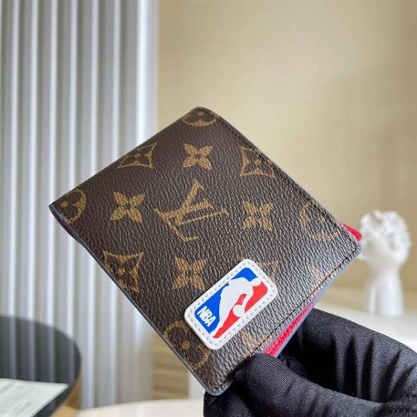 Lv X Nba Wallet Monogram Coated Canvas P190 M80105 - WPR019