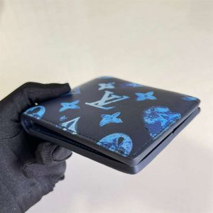 M80464 Louis Vuitton Slender Wallet In Ink Watercolor - WPR060