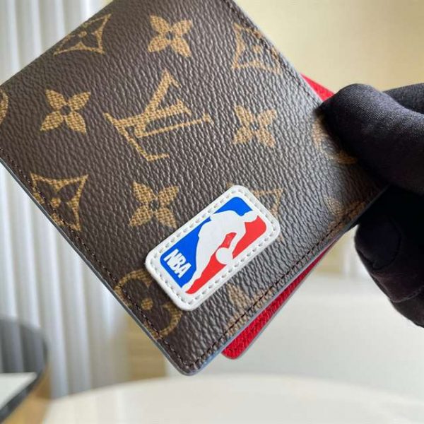 Lv X Nba Wallet Monogram Coated Canvas P190 M80105 - WPR019