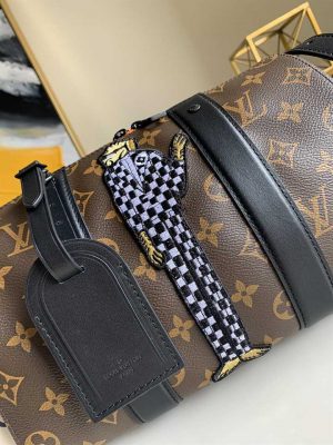 Louis Vuitton City Keepall Monogram Canvas Other In Brown LDB037