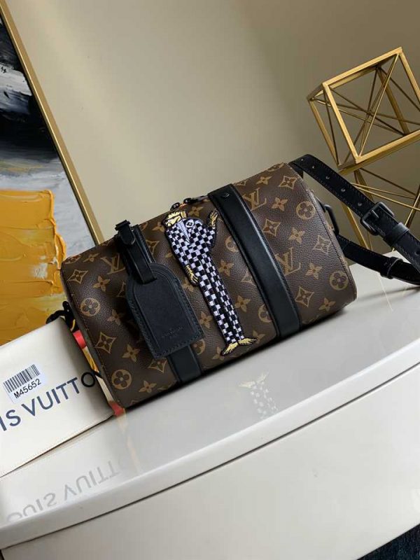 Louis Vuitton City Keepall Monogram Canvas Other In Brown LDB037