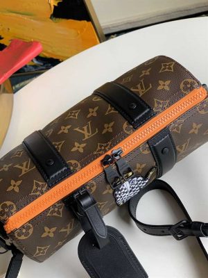 Louis Vuitton City Keepall Monogram Canvas Other In Brown LDB037