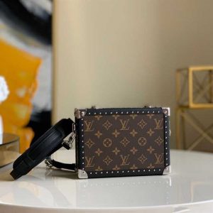 Louis Vuitton Clutch Box Monogram Eclipse Canvas LMB036