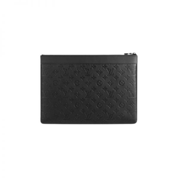 Louis Vuitton Discovery Pochette Monogram Shadow Leather LP51