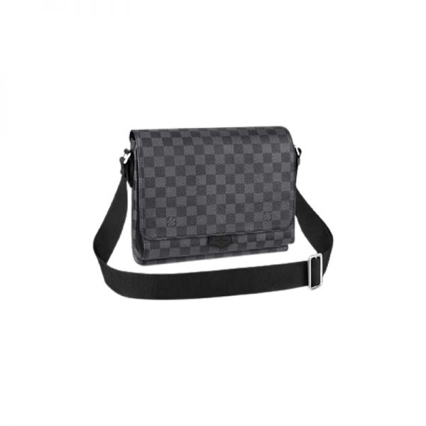 Louis Vuitton Flap Messenger Damier Graphite Canvas LMB035