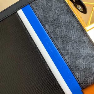 Louis Vuitton Pochette Voyage Mm Epi Damier Graphite LP60