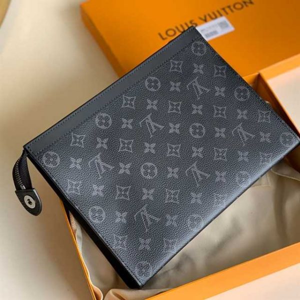 Louis Vuitton Pochette Voyage Mm Monogram Eclipse LP19