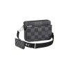 Louis Vuitton Trio Messenger Damier Graphite Canvas LMB027