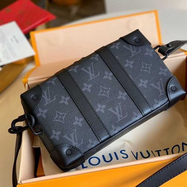 Louis Vuitton Trunk Wallet Monogram Eclipse Canvas LMB046