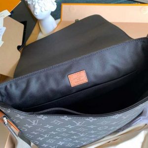 District Mm Messenger Bag Damier Ebene LMB018