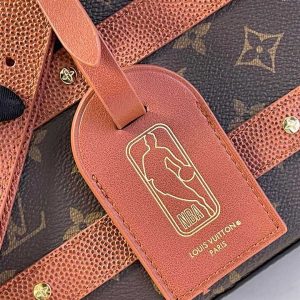 Louis Vuitton NBA Handle Trunk Monogram Coated Canvas Textile Lining In Brown - LMB009