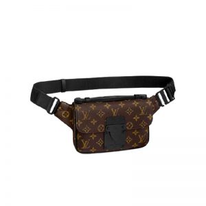 M45807 Louis Vuitton Monogram S Lock Sling Bag LMB068