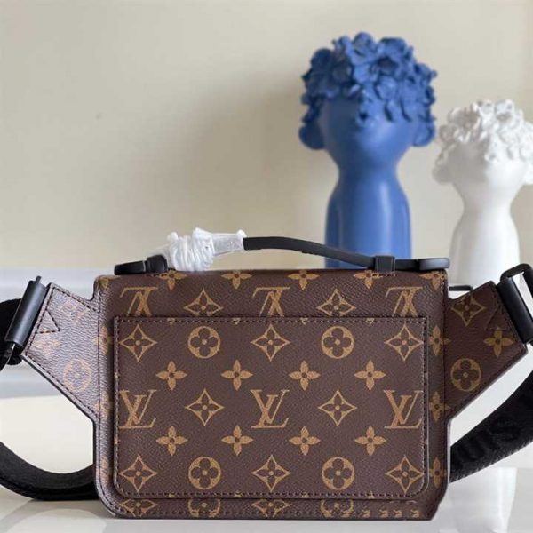 M45807 Louis Vuitton Monogram S Lock Sling Bag LMB068