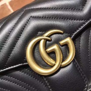 GG Marmont Small Matelassé Shoulder Bag - GHB065